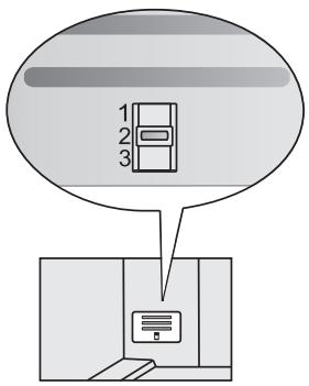 GORENJE NRK6192JC - VOLET RÉGLABLE MANUELLEMENT (UNIQUEMENT SUR CERTAINS MODELES À FROID VENTILÉ) - 1