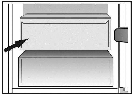 BEKO RCNA400E21ZW - Fach zur Aufbewahrung verderblicher Lebensmittel (niedrige Temperatur / -2°C bis +3°C). - 1