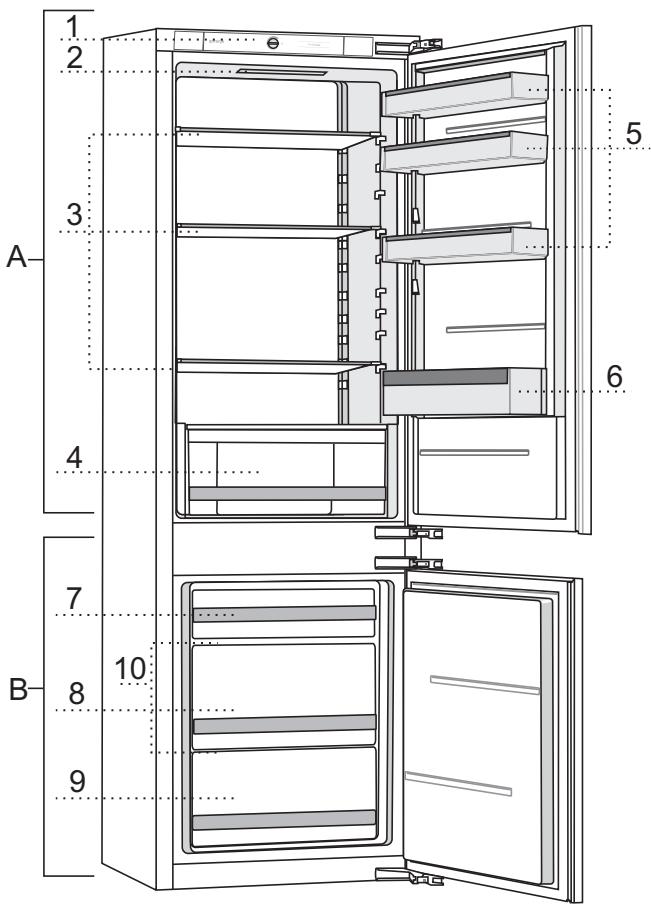 GORENJE RKI4181E3 - Inversion du SENS d'ouverture des PORTES et encastrement dans un MEUBLE - 1