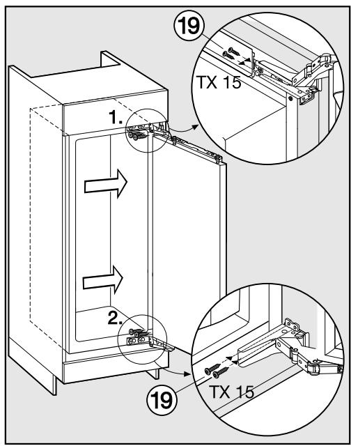 MIELE K37672ID - Encastrement de l'appareil frigorifique - 3