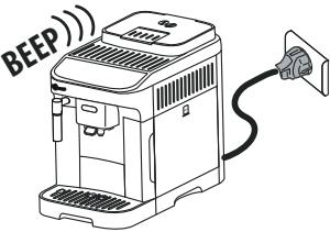 DELONGHI MAGNIFICA EVO FEB2931.SB - Réinitialisation des valeurs d'usine - 3