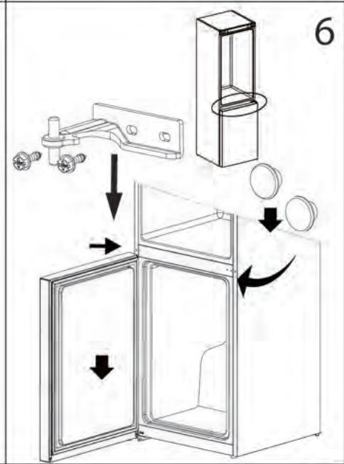 INDESIT LI7FF2SB - LI7 FF2 S B - La température est élevé à certains endroits de l'extérieur du réfrigérateur. - 6