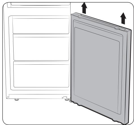 SAMSUNG RB41R7817S9 - RB41R7867SR/EF - Inversement de la porte (en option) - 2