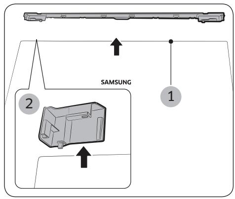 SAMSUNG RB41R7817S9 - RB41R7867SR/EF - Inversement du sens d'ouverture de la porte - 1