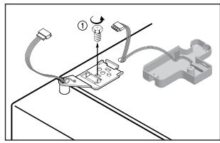 GORENJE NRS9182BX - Démontage de la porte du congélateur - 3