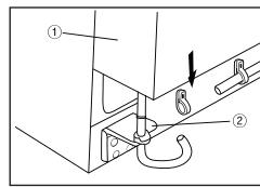 GORENJE NRS9182BX - Remontage de la porte du congélateur - 1