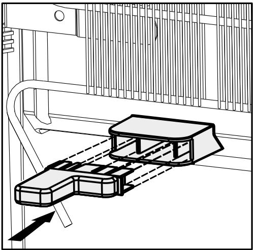 MIELE KD28052WS  -  KD 28052 ws - Monter les entreprises murales jointes - 1