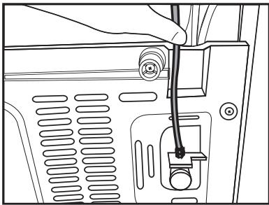 BEKO GNE530DW - Fixation du filtre externe au mur (en option) - 7