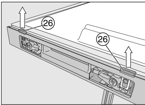 MIELE KFN29283DBB - Mise en place du système d'ouverture de porte - 4