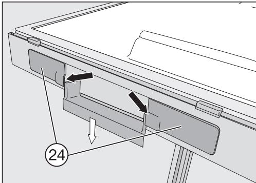 MIELE KFN29283DBB - Mise en place du système d'ouverture de porte - 2