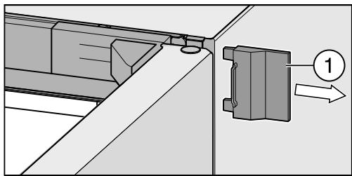 MIELE KFN29283DBB - Retirer les caches supérieurs - 1