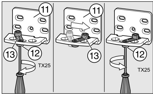 MIELE KFN29283DBB - Mise en place du support pa- lier inférieur - 2