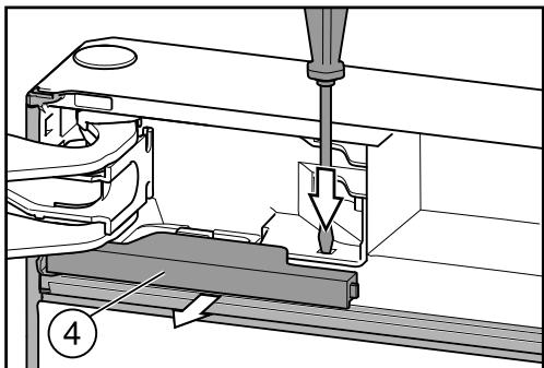 MIELE KFN29283DBB - Retirer les caches supérieurs - 3