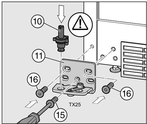 MIELE KFN29283DBB - Mise en place du support pa- lier inférieur - 4
