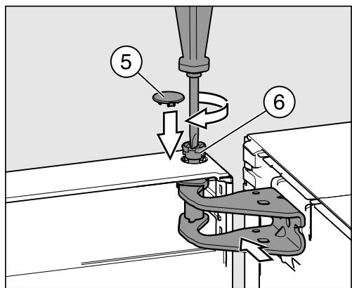 MIELE KFN29283DBB - Installer la porte supérieure de l'appareil - 2