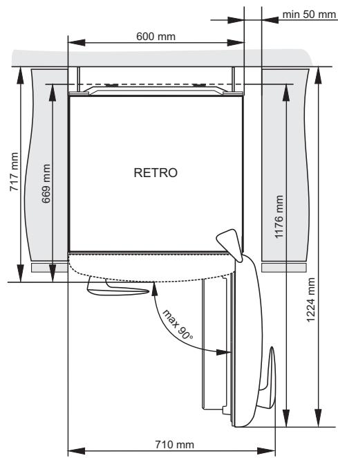 GORENJE ORB153C - Installation de l'appareil - 4