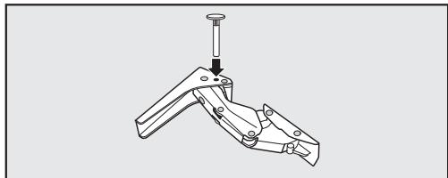 MIELE KFN37282ID - Réglage de la charnière de porte - 1
