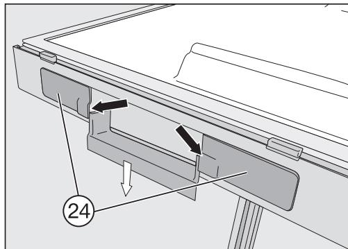 MIELE KFN29283DEDTCS - Mise en place du système d'ouverture de porte - 2