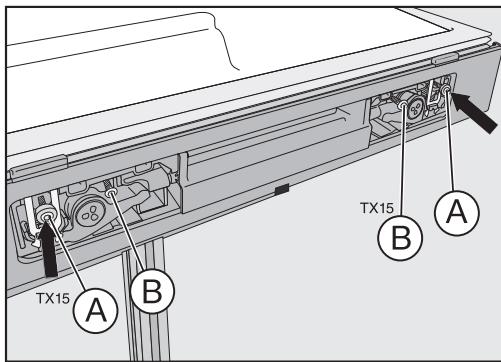 MIELE KFN29283DEDTCS - Mise en place du système d'ouverture de porte - 8