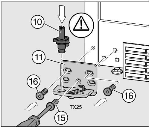 MIELE KFN29283DEDTCS - Mise en place du support pallier inférieur - 4