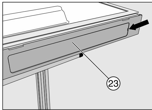 MIELE KFN29283DEDTCS - Mise en place du système d'ouverture de porte - 1