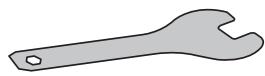MIELE KFN28132DWS - Préparer l'inversion de butée de porte - 2