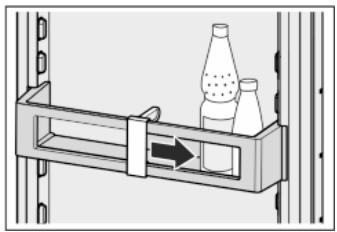 LIEBHERR ICNS3324 - Utiliser le range-bouteilles. - 1