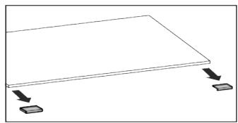 LIEBHERR ICNS3324 - Démonter les tablettes - 1