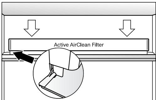 MIELE K32222I - Filtre à charbon actif avec support kkf-ff (active airclean) - 1