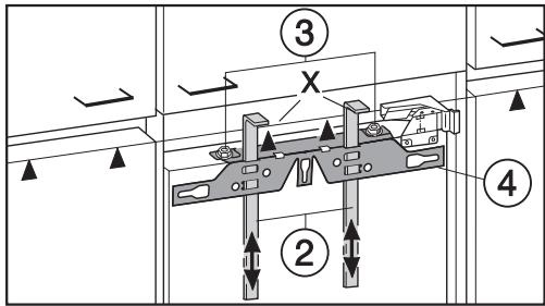 MIELE K32222I - Montage de la porte du meuble - 3