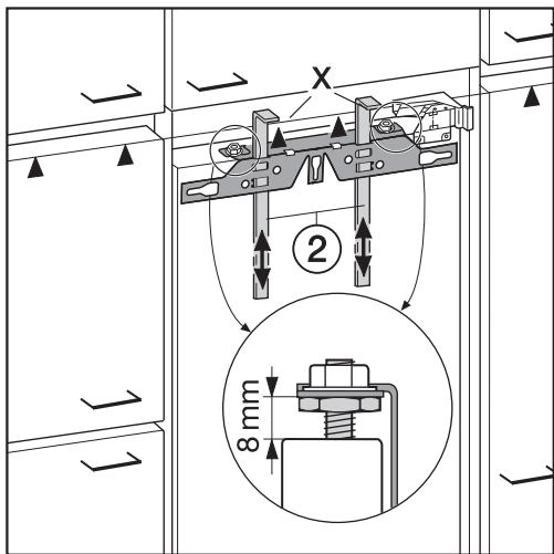 MIELE K32222I - Montage de la porte du meuble - 1