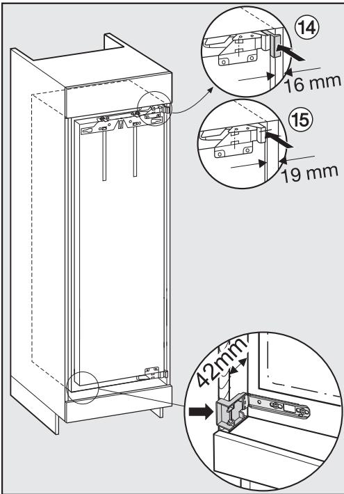 MIELE K32222I - Encastrement de l'appareil - 1