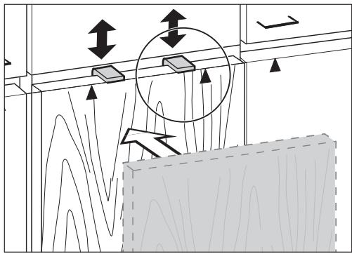 MIELE K32222I - Montage de la porte du meuble - 2