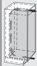MIELE K32222I - Fente supérieure d'évacuation de l'air - 1