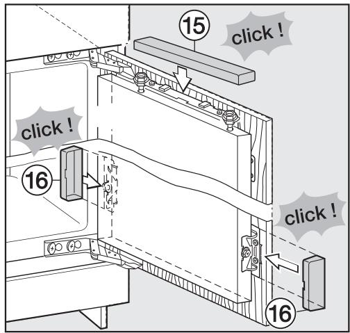 MIELE K32222I - -Réglage en profondeur (z) - 1