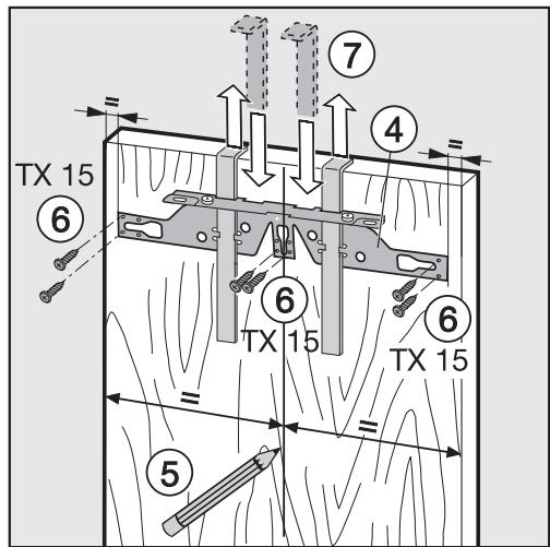 MIELE K32222I - Montage de la porte du meuble - 4