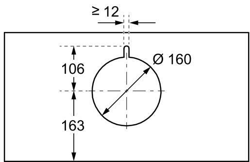 NEFF D65XAM2S0 - Préparer le meuble - 2