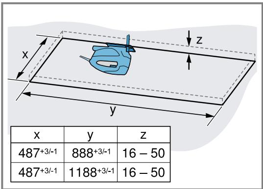 SIEMENS LR96CBS20  -  LR96CBS25 - Préparer le plafond - 1