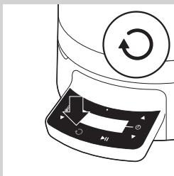PHILIPS HR1040/90 - Mettez les aliments que vous voulez préparer dans le panier vapeur, l'insert cuit-pâtes et/ou le plateau vapeur. positionnez le panier vapeur, l'insert cuit-pâtes et le plateau vapeur. - 6