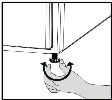ESSENTIELB ESLHP8-1S - Réglage des pieds - 1