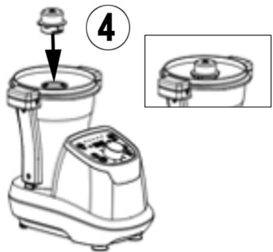 TECHWOOD COOKSTATION CS-7 - ASSEMBLAGE DU BOL SUR LA BASE - 3