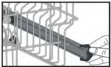 SOGELUX SLVI854X - Réglage en hauteur du panier supérieur - 1