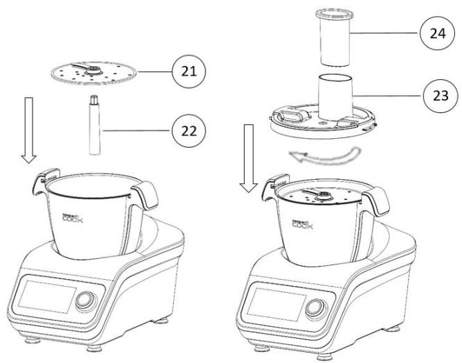 COMPACT COOK PLATINUM - Les différences accessoires - 12
