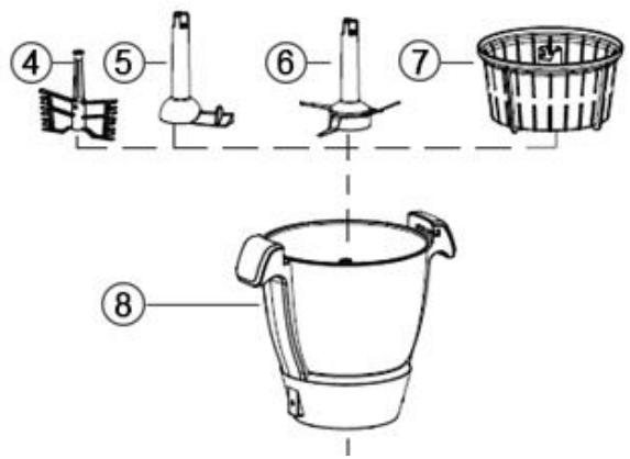 COMPACT COOK PLATINUM - Les différences accessoires - 8