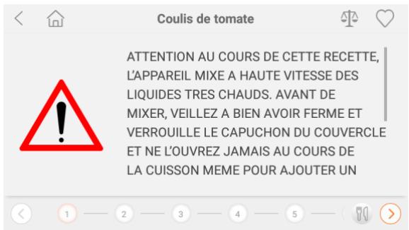 COMPACT COOK PLATINUM - Les messages d'alerte - 1