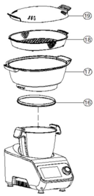 COMPACT COOK PLATINUM - Pièces et assemblage - 5