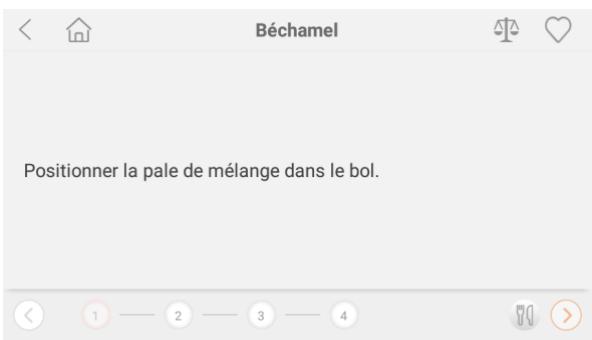 COMPACT COOK PLATINUM - Démarrer la recette en pas-à-pas - 1