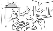 HITACHI R-BG410PRU6 - WARNING - 4