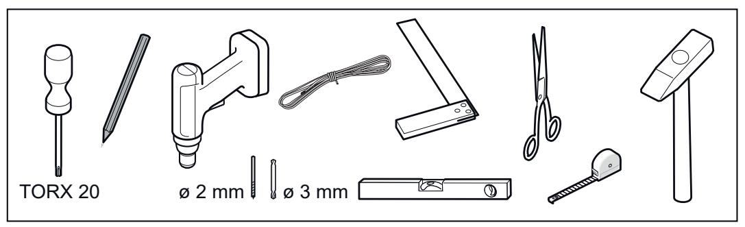 TORX 20 ø 2 mm ø 3 mm