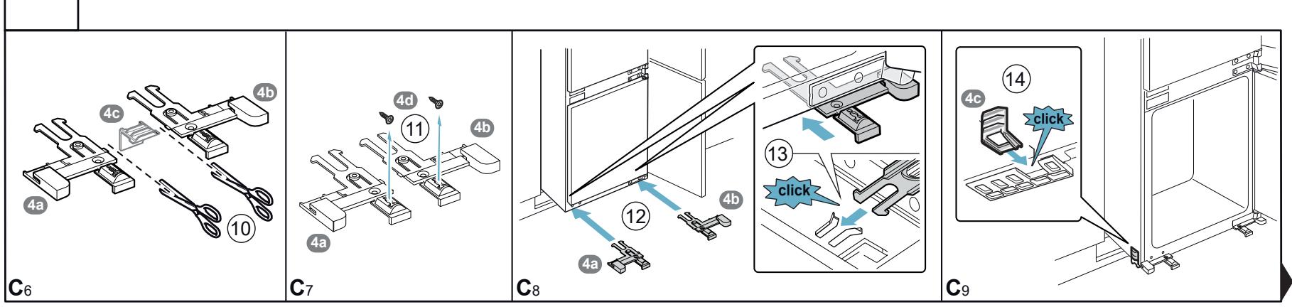 C6 4a 4b 4c 10 4d 11 4a 4b C7 C8 12 4a 4b 13 click 4c 14 click C9